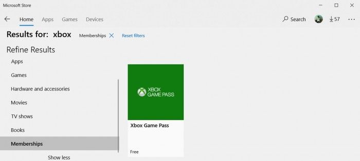 新版Microsoft Store測試中：可讓用戶購買訂閱服務